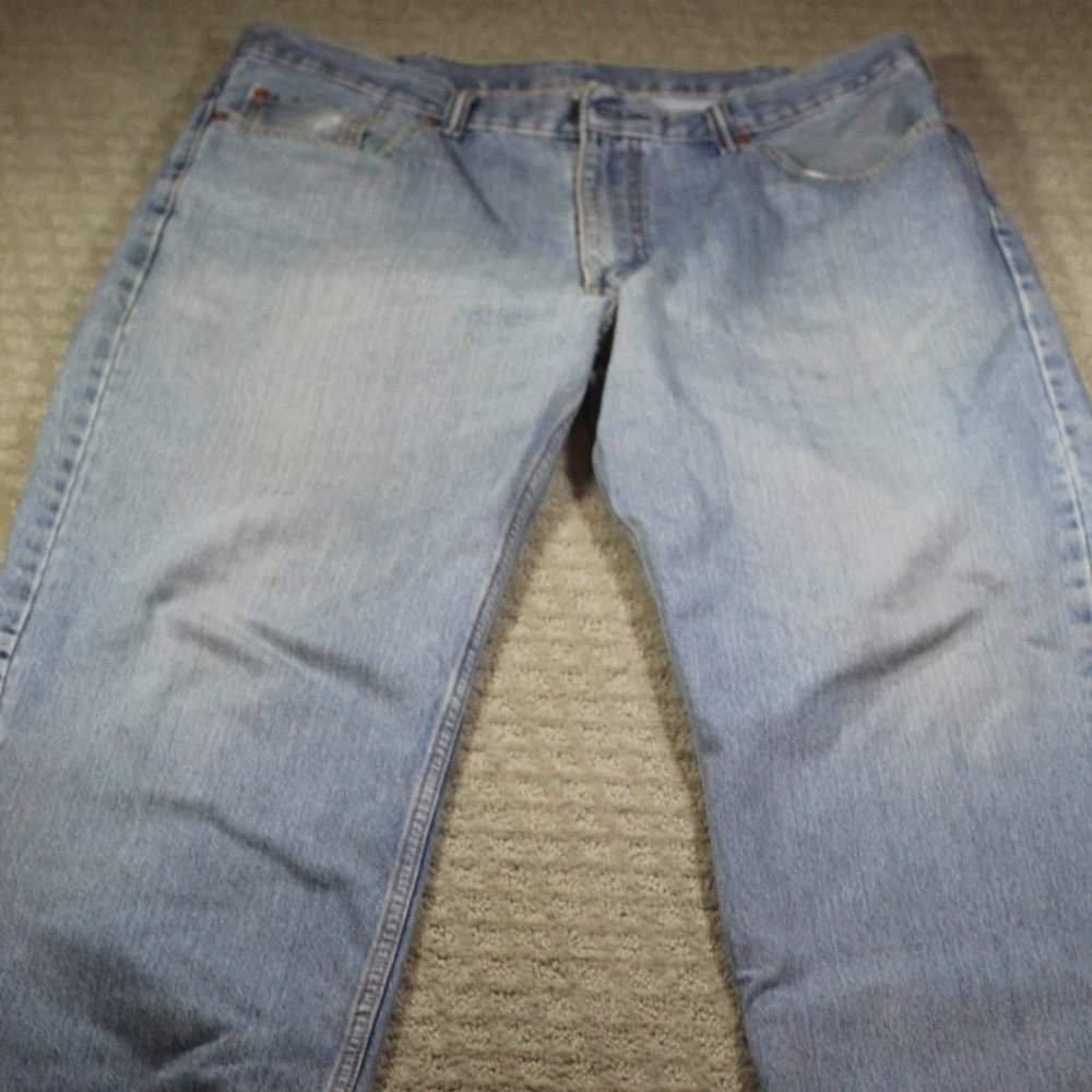 Levi's 550 38x32 Relaxed Fit Tapered Leg Blue Jeans